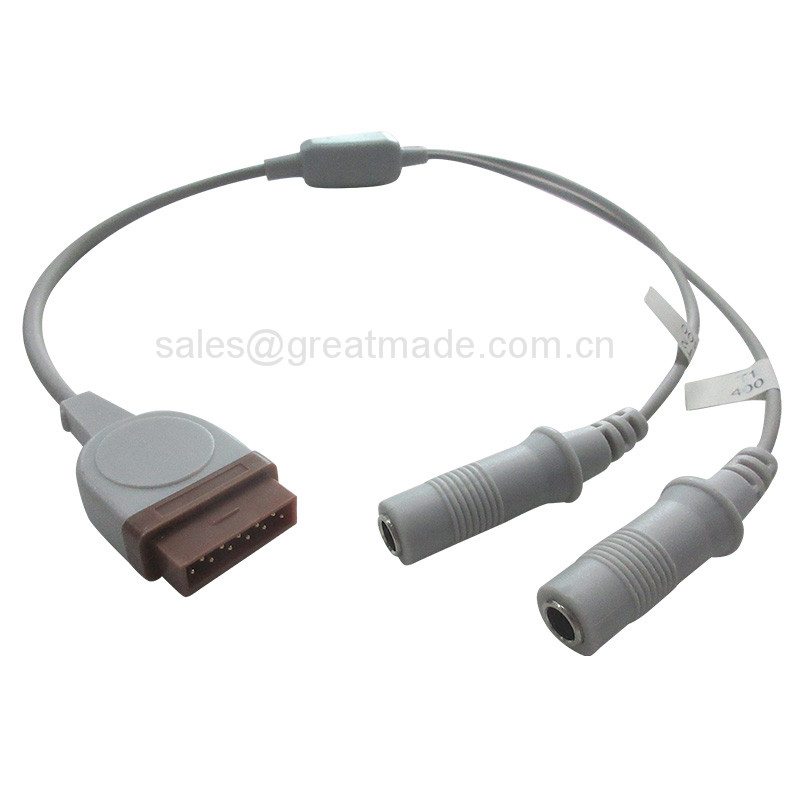 TP039 עבור כבל מתאם טמפרטורה של GE TP039 for GE temperature probe adapter cable