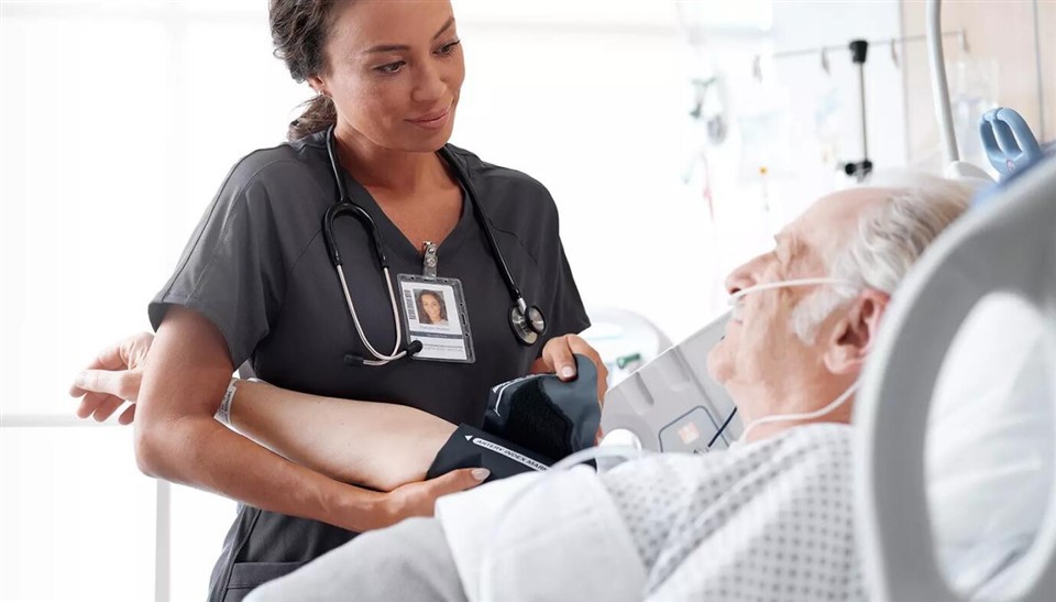 Large Adult Durable NIBP Cuff For Welch Allyn