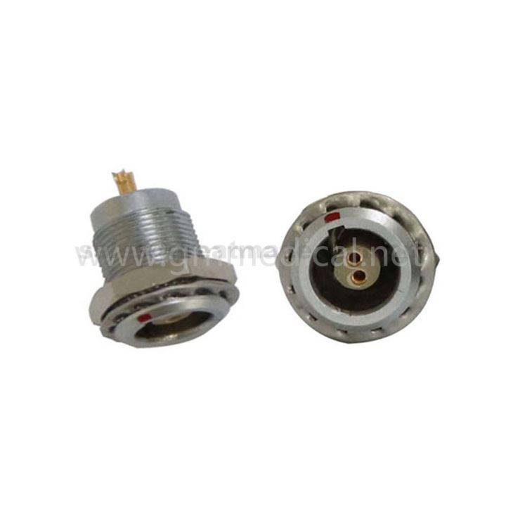 Compatible FGG/EGG 00 Series Metal Straight Plug/fixed Socket Connector