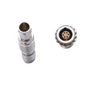 FGG EGG 1B סדרה 306 Push-Pull תקע ישר מתכת / מחבר שקע קבוע