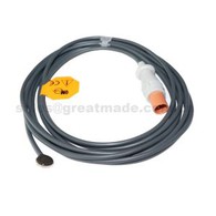 HP תואם למבוגר / ילד העור טמפרטורת פני השטח הגישוש, L = 3 מ', 12 מ מ