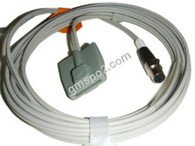 קצב טק תואם הניתן לשימוש חוזר בילדים סיליקון רך עצה Spo2 חיישן