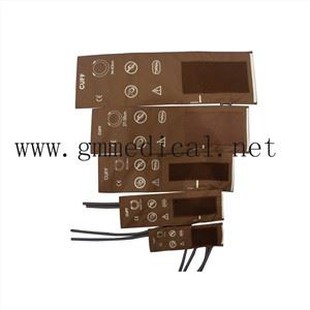 שרוול לחץ דם רב פעמי עם צינור כפול (תינוק, ילדים, מבוגר קטן, מבוגר, מבוגר גדול, THIGH.ללא מחברים.