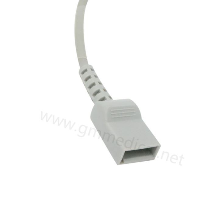 Spacelab Compatible-Utah IBP/Invasive Blood Pressure Transducer Adapter Cable,Rectangular 10pin >Utah-4pin